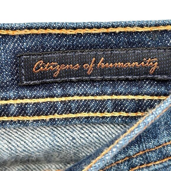 Citizens Of Humanity Ingrid #002 Stretch Low Waist Flare Jeans Size 29 - Picture 2 of 9